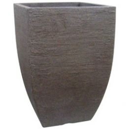 Vaso Moderno Quadrado 30Cm Cimento - JAPI